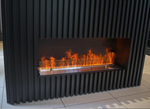 Электроочаг Schönes Feuer 3D FireLine 800 со стальной крышкой в Магнитогорске