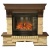 Каминокомплект InterFlame Экстер Rock Beige/Black (темный дуб)+Panoramic 25 в Магнитогорске