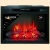 Электроочаг InterFlame Jupiter 30 Black/Brass LED FX (черный/золото) в Магнитогорске