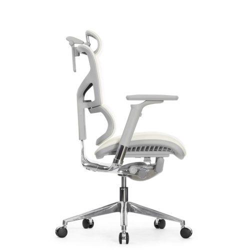 Ортопедическое кресло Falto Leather Premium Белое